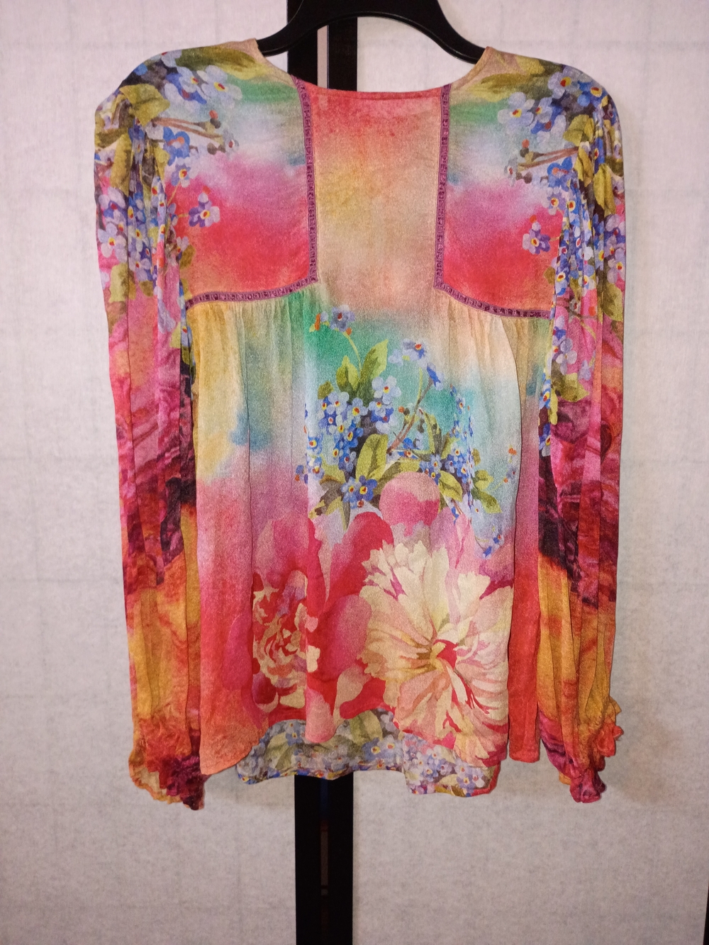 Bl^nk London Multicolor Floral Long-Sleeve Top